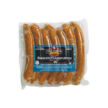 Uli’s Famous Sausage Smoked Frankfurters – 7 ct