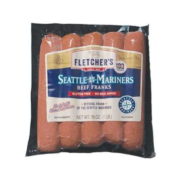 Fletchers Mariners Beef Franks - 16 oz