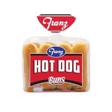 Image of Franz Hot Dog Buns - 8 count