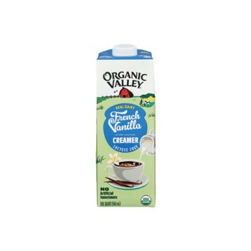 Organic Valley French Vanilla Creamer - 1 quart