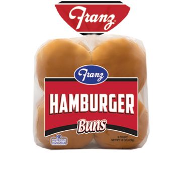 Franz Hamburger Buns - 8 count