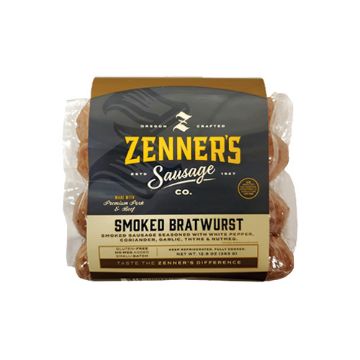 Zenner’s Smoked Bratwurst - 12 oz