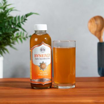 GT’s Organic Peach Paradise Kombucha - 16 oz