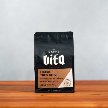 Caffe Vita Organic Theo Blend Whole Bean Coffee - 12 oz