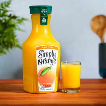 Simply Orange Pulp Free Juice - 52 fl oz