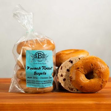 Seattle Bagel Bakery French Toast Bagel - 4 count