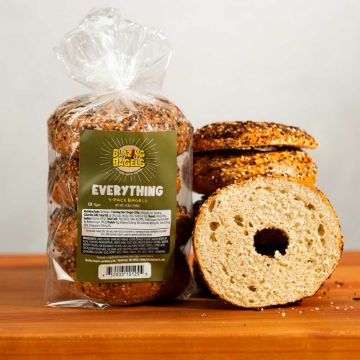 Blazing Bagels Everything Bagels - 4 count