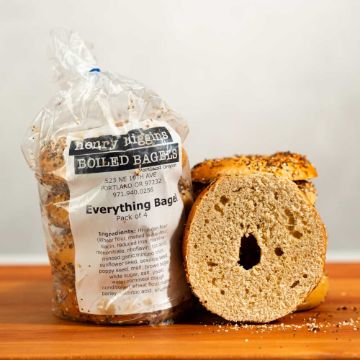 Henry Higgins Everything Bagels - 4 count