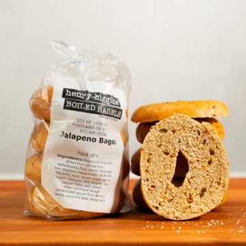 Henry Higgins Jalapeno Bagels - 4 count