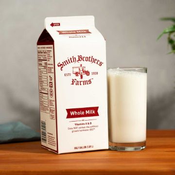 Smith Brothers Farms Whole Milk - half gallon