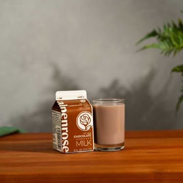 Alpenrose Fat Free Chocolate Milk - half pint