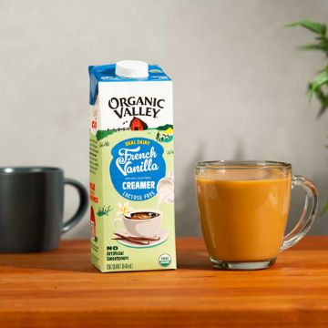 Organic Valley French Vanilla Creamer - quart