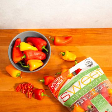 Organic Mini Sweet Peppers - 1 lb