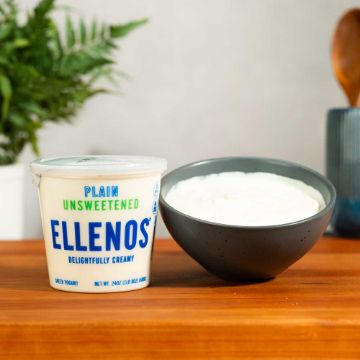 Ellenos Unsweetened Plain Greek Yogurt - 24 oz