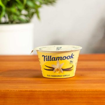 Tillamook Old Fashioned Vanilla Greek Yogurt - 5.3 oz