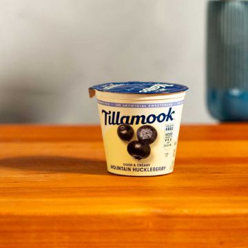 Tillamook Mountain Huckleberry Low Fat Yogurt - 6 oz