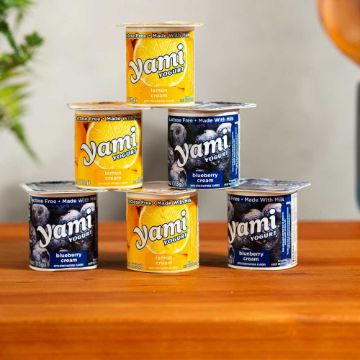 Image of Yami Blueberry/Lemon Yogurt - 6 pack