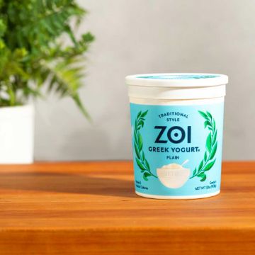 Zoi Plain Greek Yogurt - 32 oz