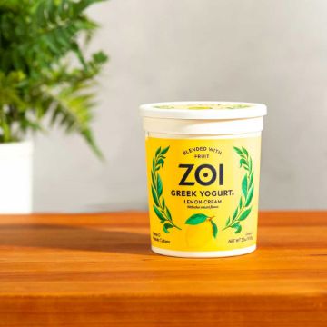 Zoi Greek Lemon Cream Yogurt - 32 oz