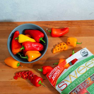 Organic Mini Sweet Peppers - 1 lb