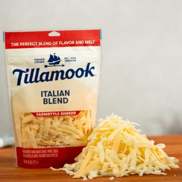 Tillamook Italian 2 Cheese Shredded - 8 oz