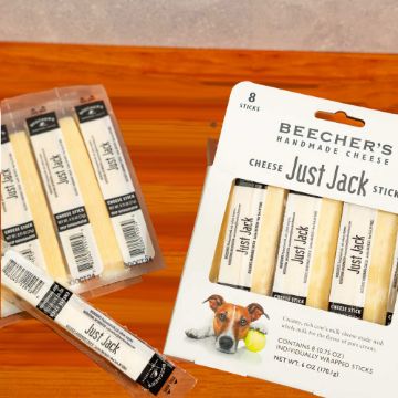 Beecher's Just Jack Cheese Sticks - 8 count