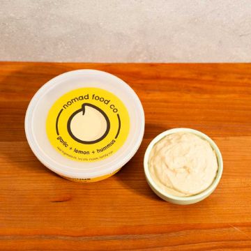 Nomad Food Co. Garlic Lemon Hummus - 8 oz