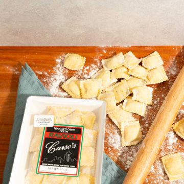 Carso’s Pasta Co. Smoked Gouda Chicken Ravioli - 12 oz