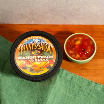 Penny’s Mango Peach Salsa - 16 oz