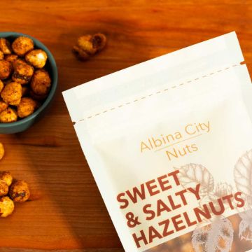 Albina City Nuts Sweet & Salty Hazelnuts - 3 oz