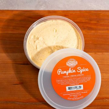 Seattle Bagel Bakery Pumpkin Spice Cream Cheese - 8 oz