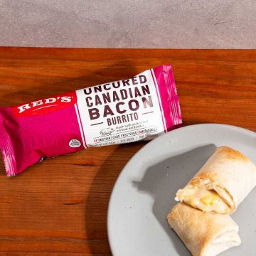 Red's Canadian Bacon Breakfast Burrito - 5 oz