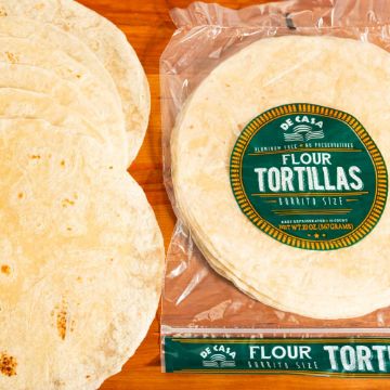 De Casa Flour Tortillas 10” Burrito Size - 10 count