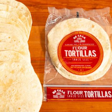 De Casa Flour Tortillas 6” Snack Size - 10 count