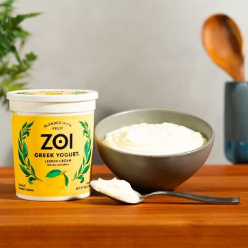 Zoi Greek Lemon Cream Yogurt - 32 oz