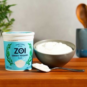 Zoi Plain Greek Yogurt - 32 oz