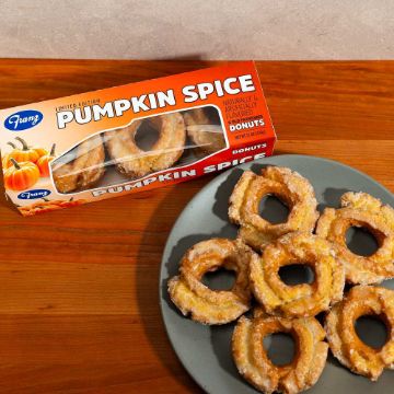 Franz Pumpkin Spice Donuts - 12 oz