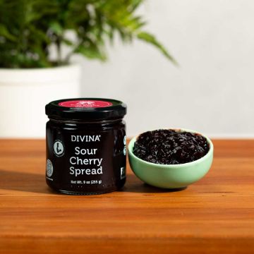 Divina Sour Cherry Spread - 9 oz