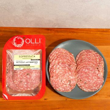 Olli Salumeria Pre-Sliced Sopressata - 4 oz