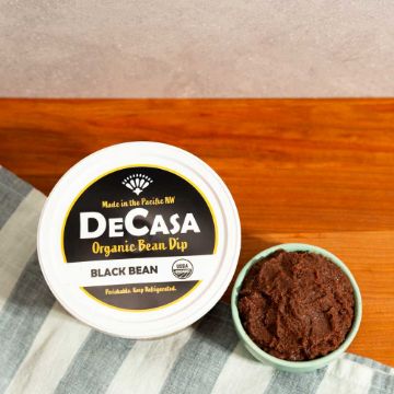 De Casa Organic Black Bean Dip - 14 oz