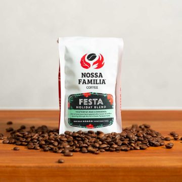 Nossa Familia Festa Holiday Blend Whole Bean Coffee - 12 oz