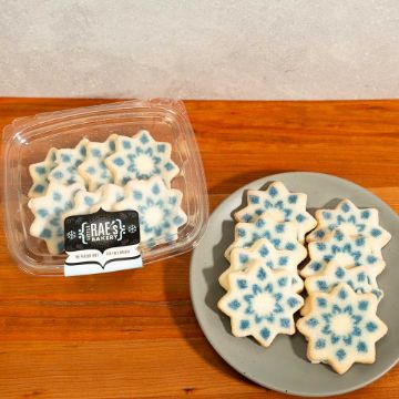 Little Rae’s Snowflake Shortbread Cookies - 7 oz