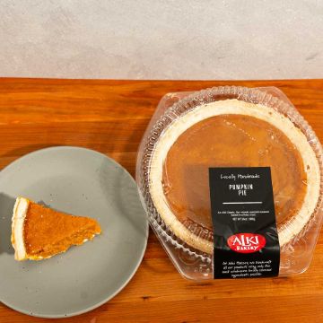 Alki Bakery Pumpkin Pie - 8 inch